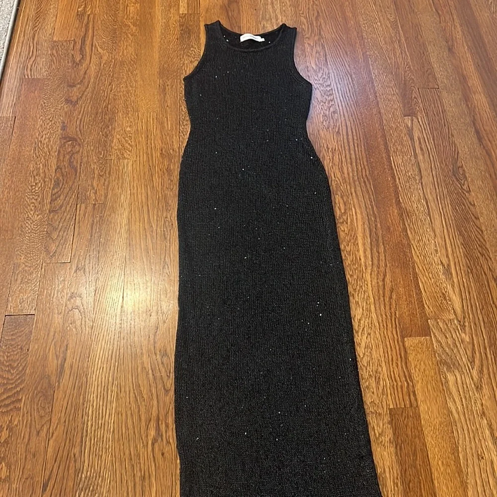 ASTA RESORT Elegant Black Maxi Dress - Picture 6 of 11